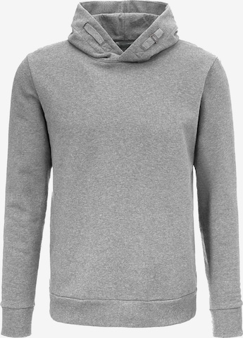 GREENBOMB Sweatshirt in Grijs: voorkant