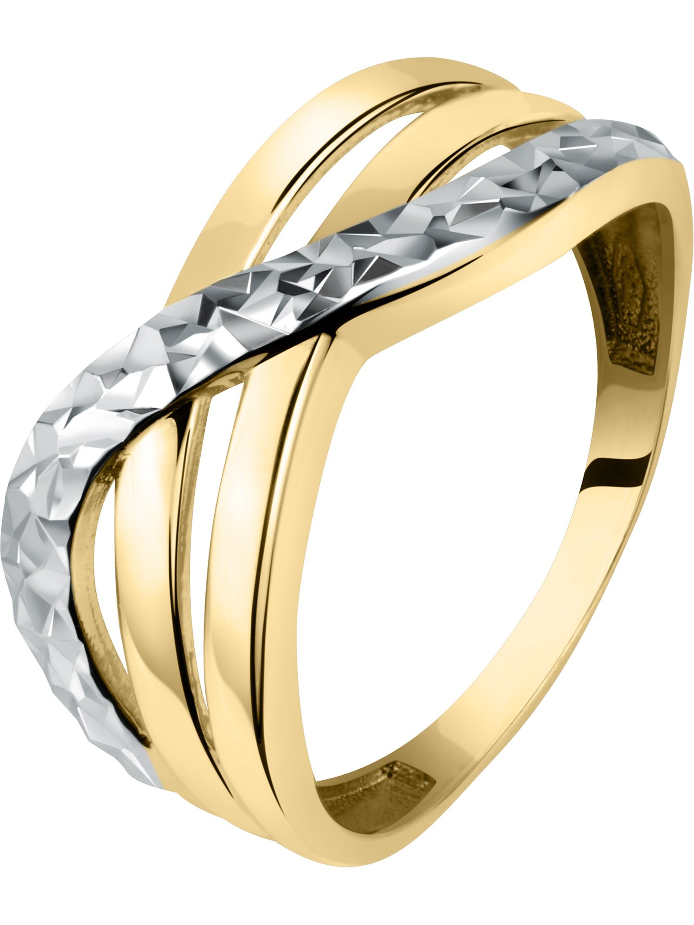 CHRIST Ring in Gold: Vorderseite