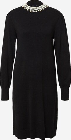 Wallis Knit dress in Black: front