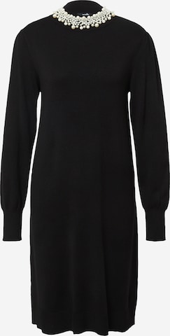 Wallis Kootud kleit, värv must: eest vaates