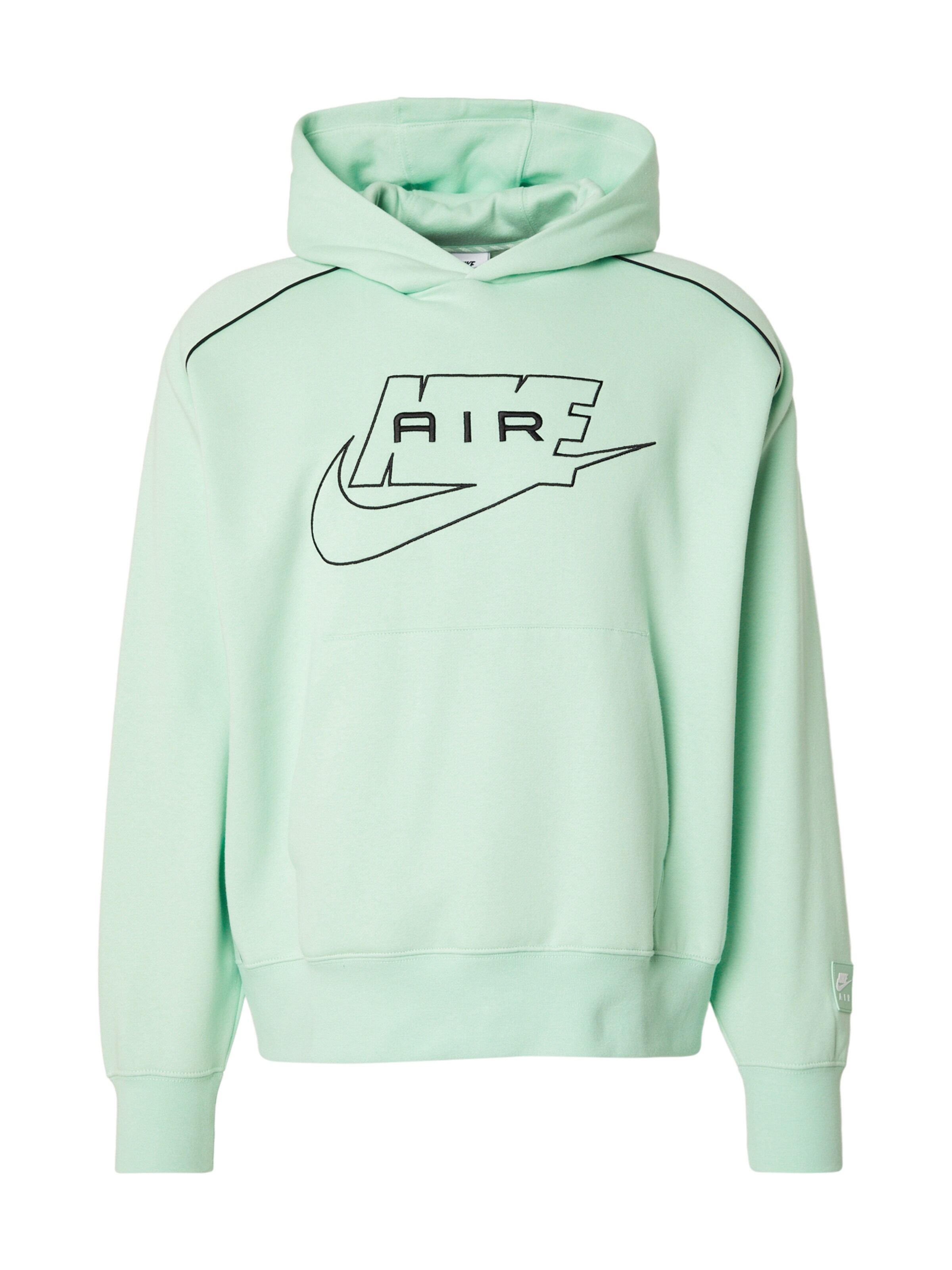 Nike Sportswear - Sweatshirt 'Air' em verde: frente