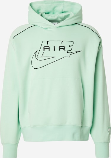 XS dydžio Megztinis be užsegimo 'Air' iš Nike Sportswear, spalva – šviesiai žalia, Prekių apžvalga