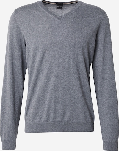 BOSS Neulepaita 'Melba' värissä meleerattu harmaa, Tuotenäkymä