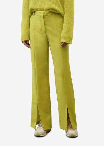 Marc O'Polo Wide leg Pants in Yellow: front