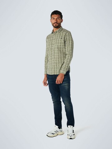 No Excess Regular fit Button Up Shirt in Green