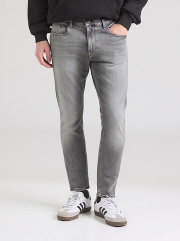 G-STAR - Skinny Calças de ganga em cinzento: frente