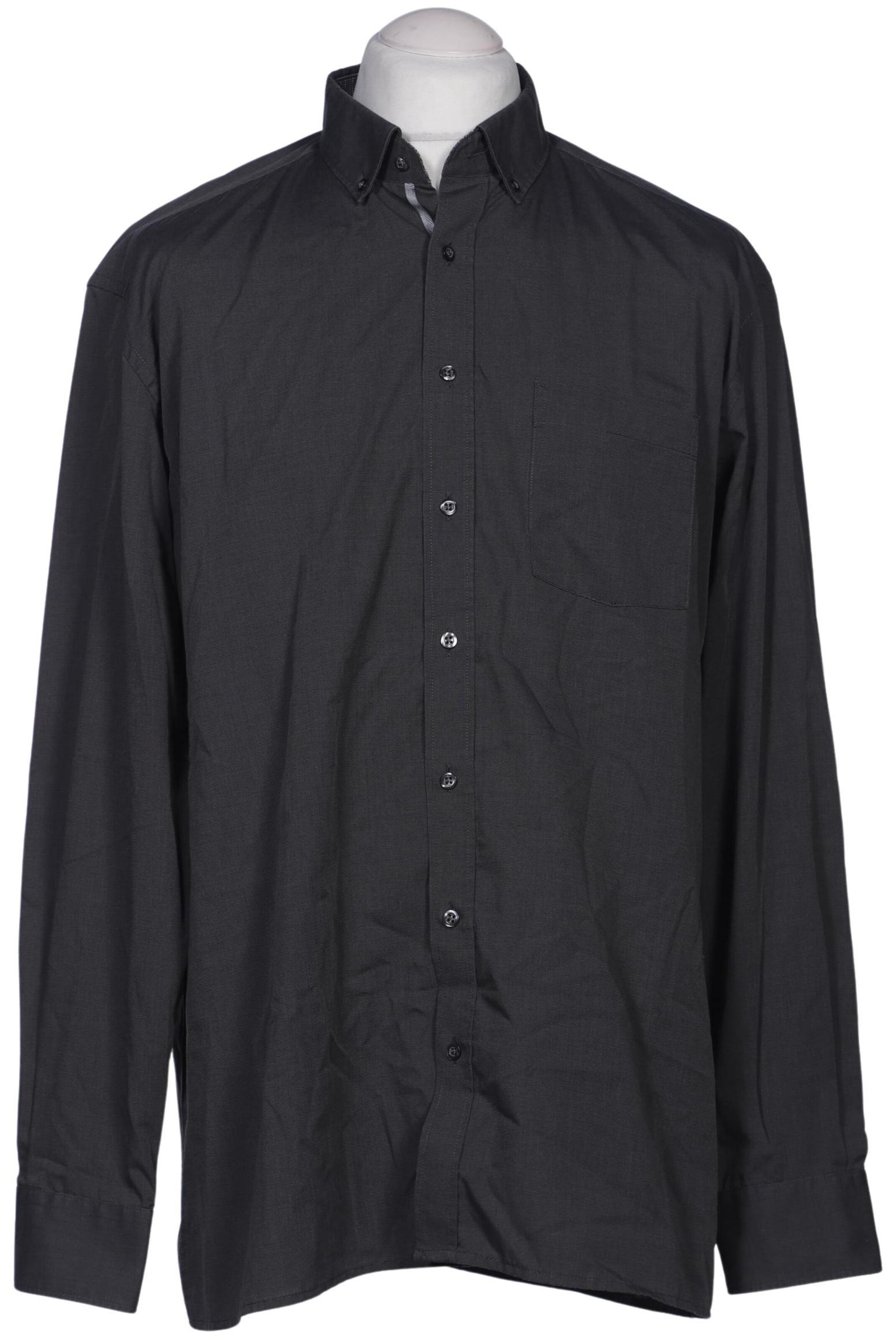 ETERNA Button Up Shirt in XL in Grey: front