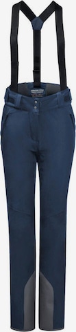 JACK WOLFSKIN Regular Outdoor Pants ' GREAT SNOW PANTS ' in Blue: front
