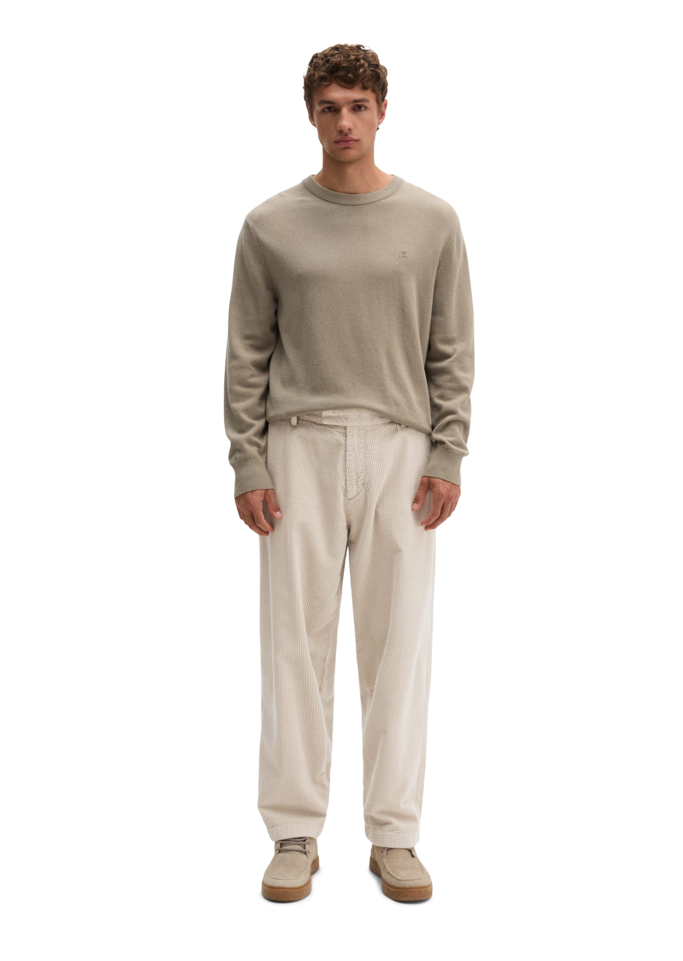 Marc O'Polo Pullover in Beige: Vorderseite