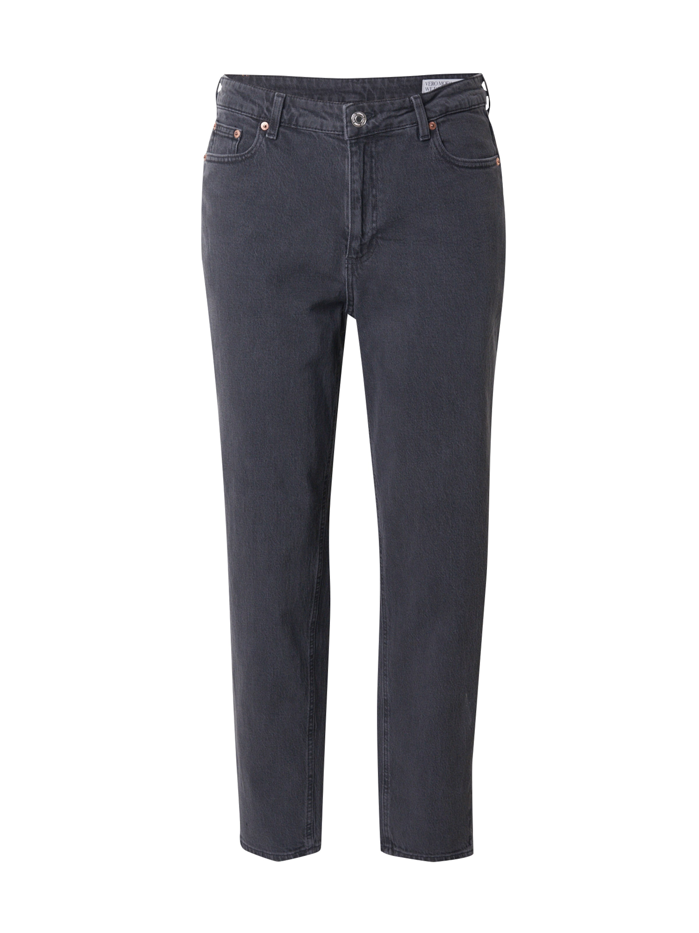 Vero Moda Curve Alt kitsenev Teksapüksid 'VMCTESSA', värv hall: eest vaates