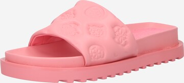 GUESS Pantolette 'FABETZA' in Pink: predná strana