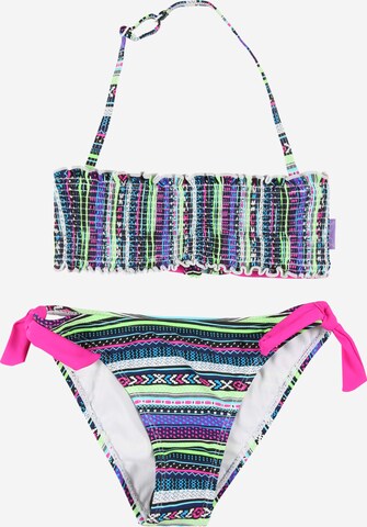 petit amour Bandeau Bikini in Mixed colors: front