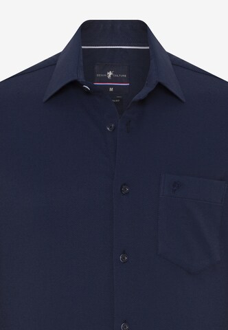 DENIM CULTURE Regular fit Button Up Shirt 'Owen' in Blue