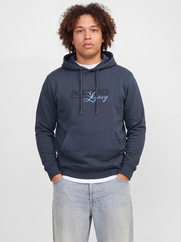 Jack & Jones Plus Mikina 'JJJade' – šedá: přední strana