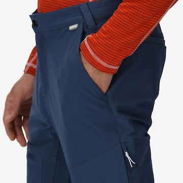 REGATTA Regular Outdoor Pants 'Questra IV' in Blue