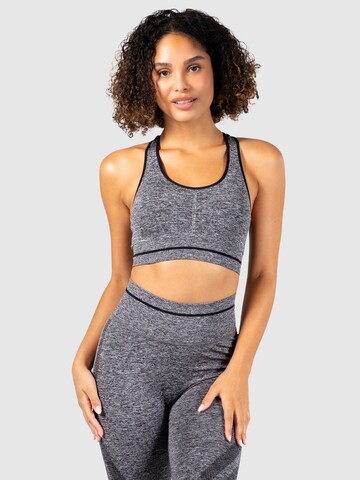 Bustier Soutien-gorge de sport 'Mila' Smilodox en gris