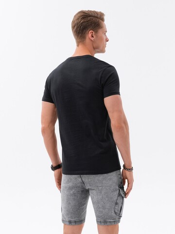 T-Shirt 'S1749' Ombre en noir