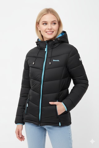 BENCH Between-Season Jacket in Black: front