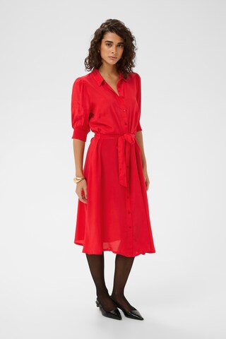 Kaffe Blusekjole 'KAemine' i rød