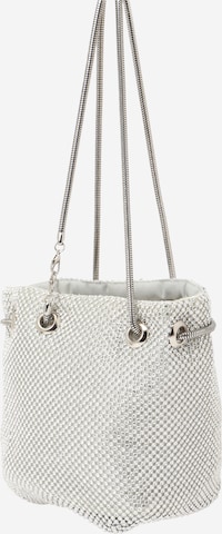 PIECES Pouch 'PARI' in Silver: front