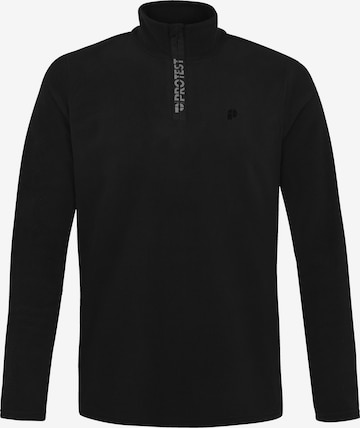 PROTEST Athletic Sweatshirt 'PRTReperfecto' in Black: front