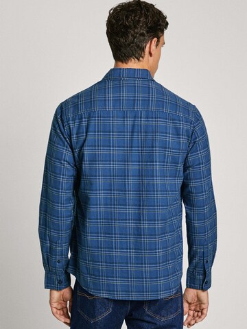 Pepe Jeans Regular Fit Hemd 'Alan' in Blau