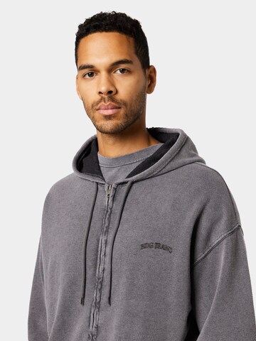 BDG Urban Outfitters Zip-Up Hoodie in Grey