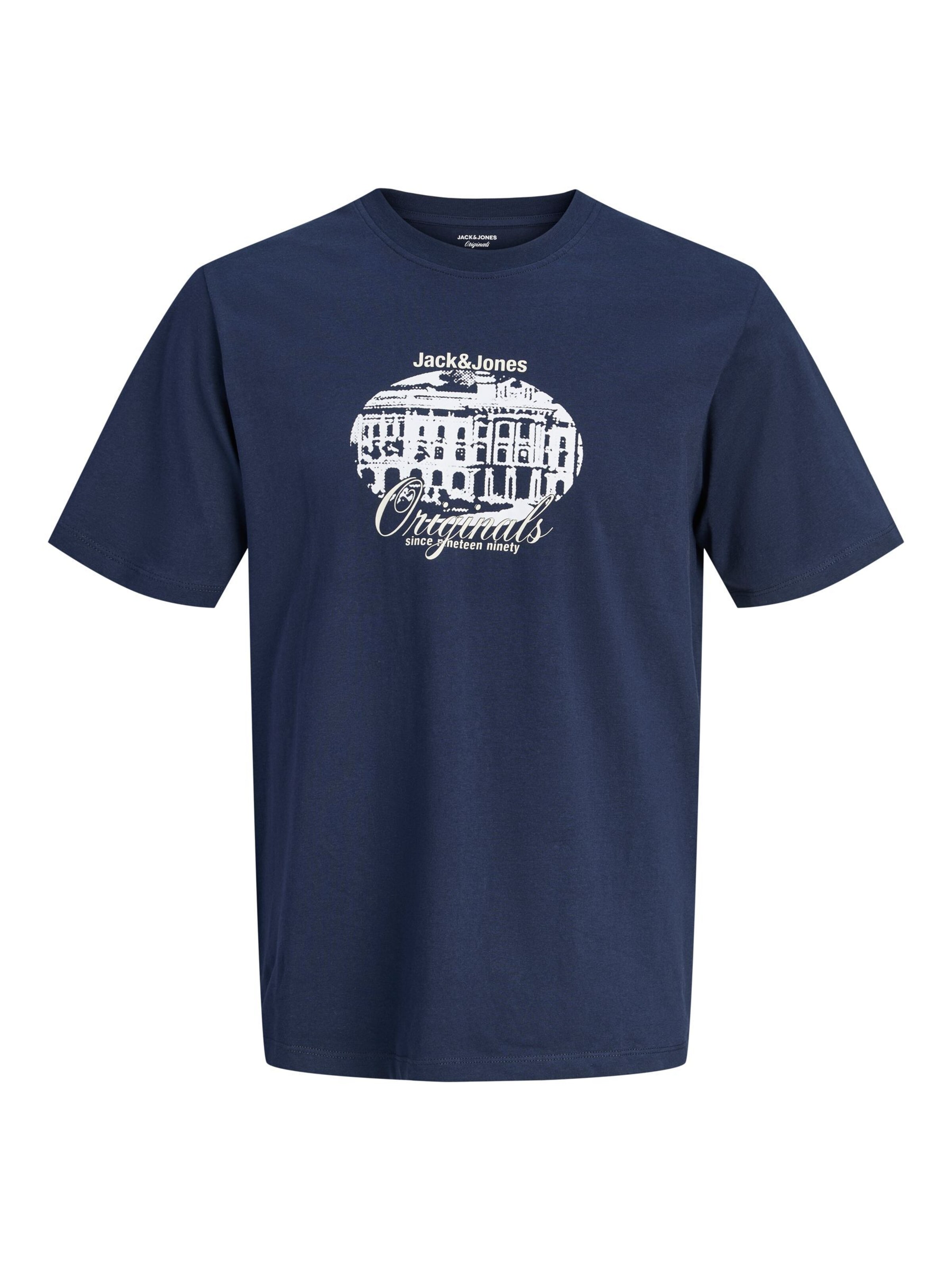 T-Shirt JACK & JONES en bleu : devant