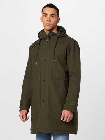 Parka di mezza stagione di ESPRIT in verde: frontale