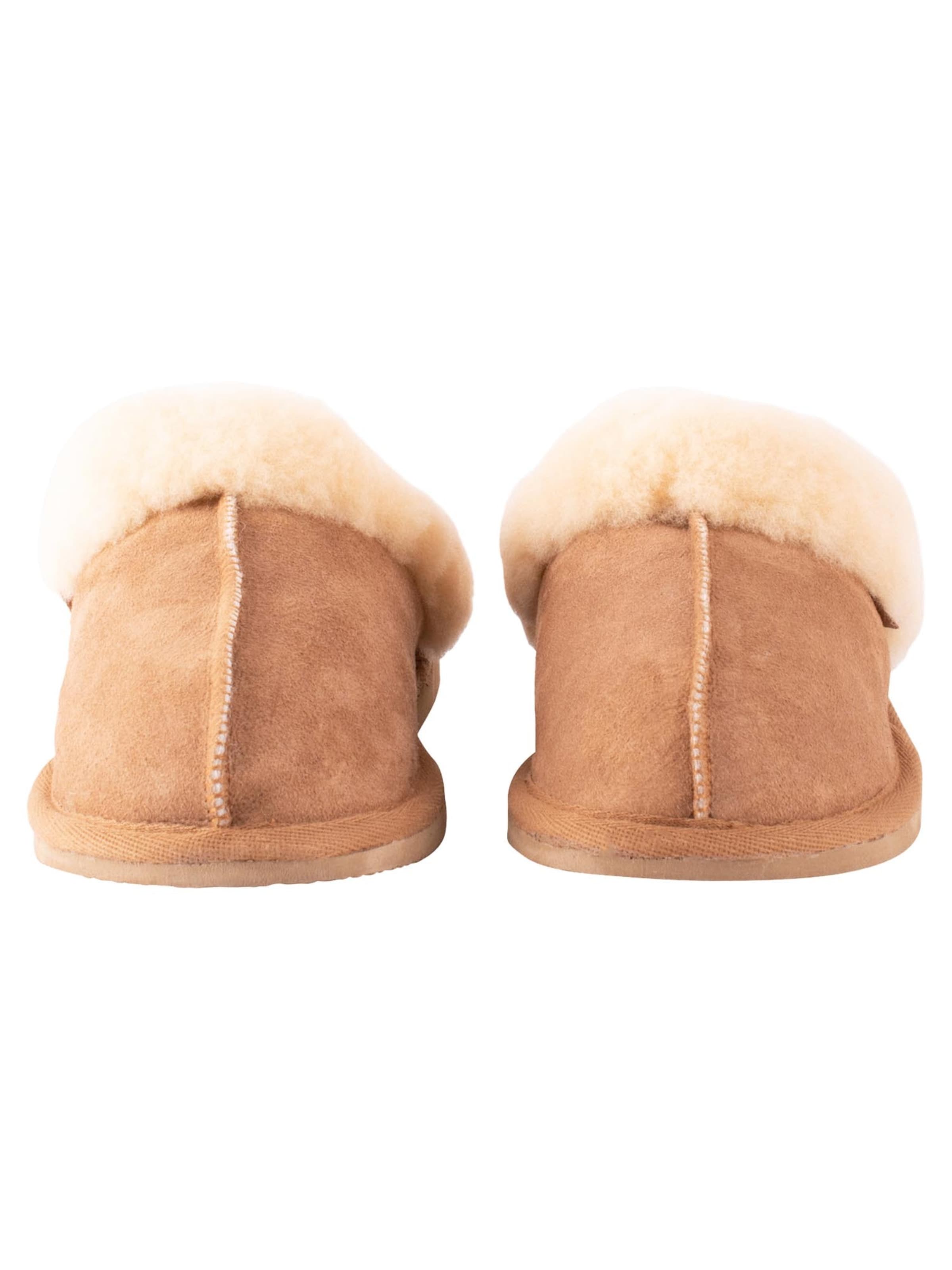 SHEPHERD Slippers 'Jessica' in Brown