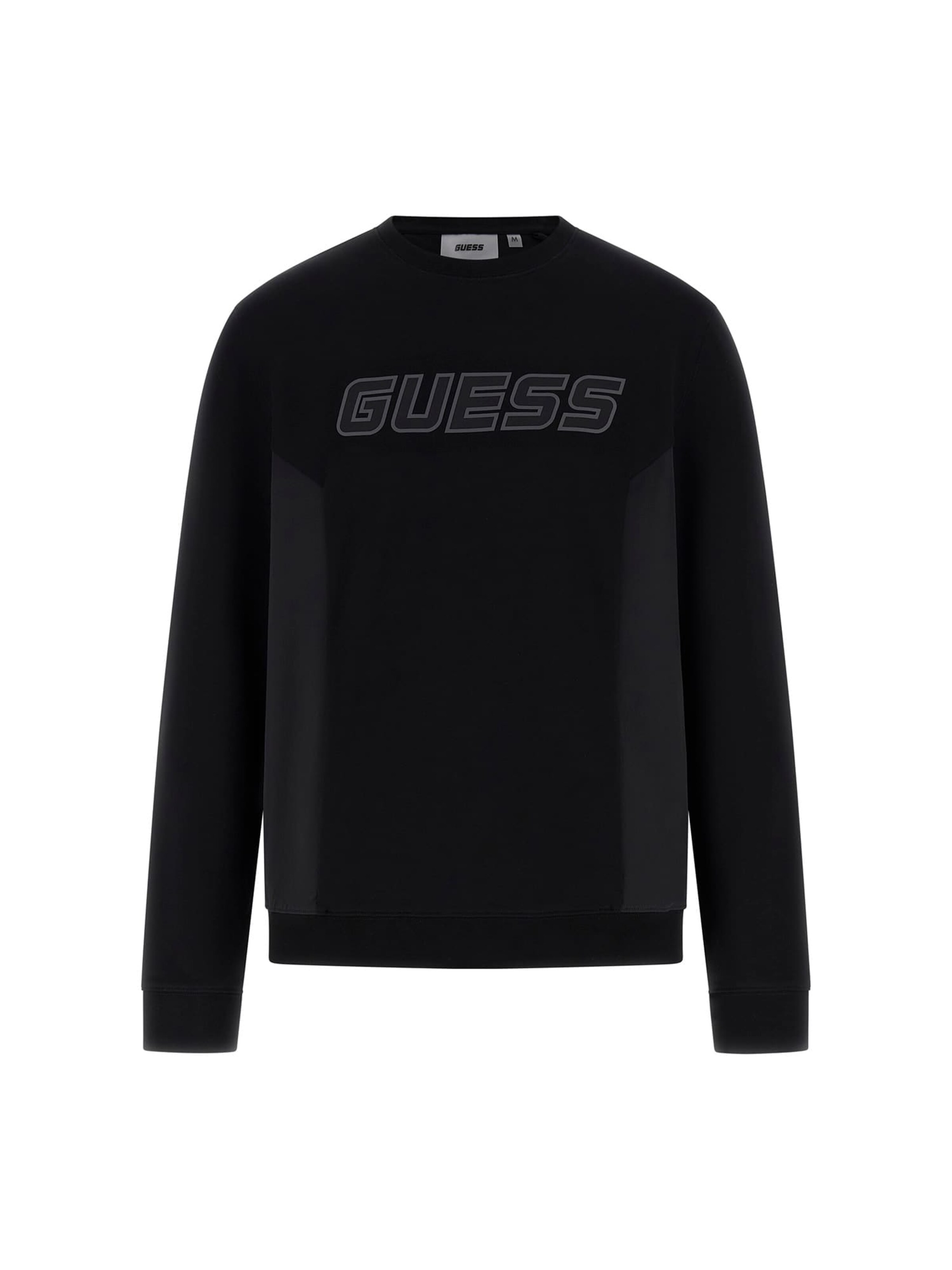 GUESS Sweatshirt in Black: front