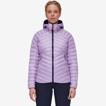 MAMMUT Performance Jacket 'Broad Peak' in Purple: front