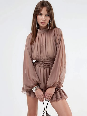 Abito di MSN Collection in beige: frontale
