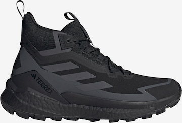 melns ADIDAS TERREX Klasiski zābaki 'Free Hiker 2.0'