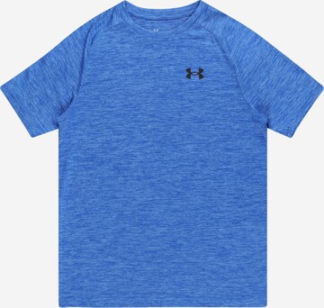 Maglia funzionale di UNDER ARMOUR in blu: frontale