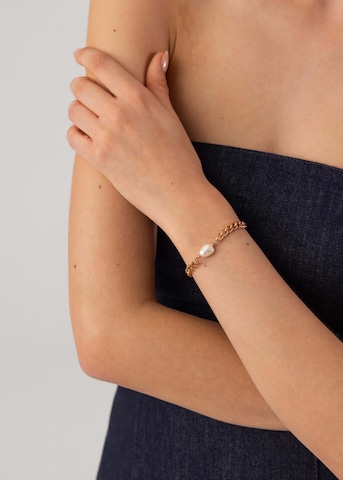 PURELEI - Pulseira 'Structure' em ouro: frente