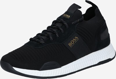 BOSS Casual Nizke superge 'Titanium' | rumena / črna barva, Prikaz izdelka