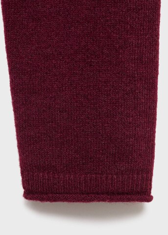 MANGO TEEN Knit Cardigan 'Curly2' in Red