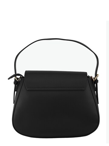 Borsa a mano 'Borsa a Mano Bruno Magli Grazia Saddle Eco-Leather Bottone Magnetico' di Bruno Magli in nero