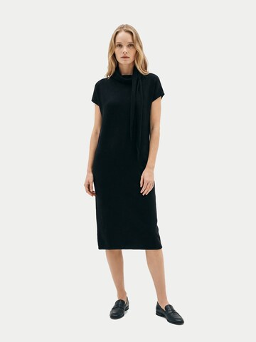 GOBI Cashmere Dress in Black: front