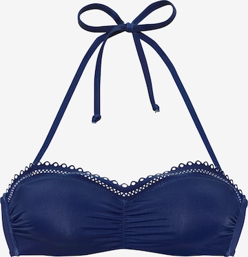 s.Oliver Bikini top in Blue: front