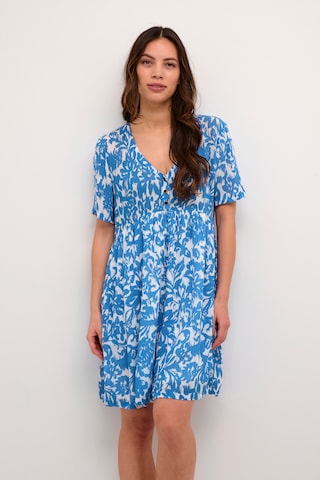 Robe 'KAtara' Kaffe en bleu : devant