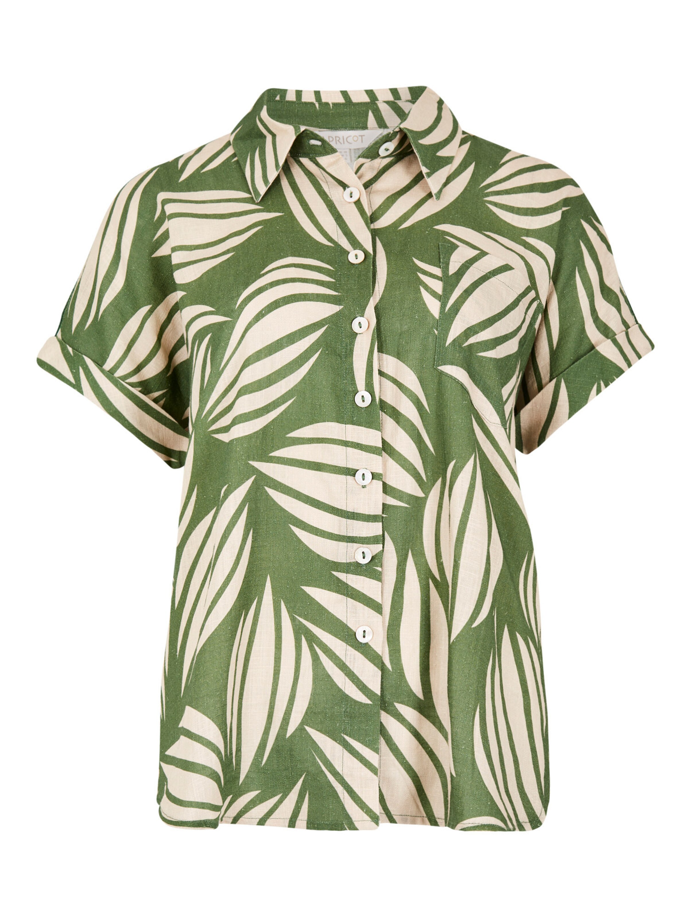 Apricot Blouse ' ' in Green: front