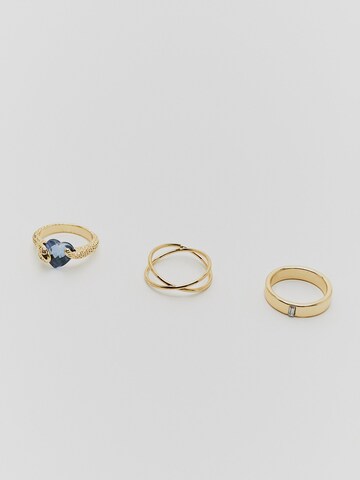 Pull&Bear Ringset in Gold