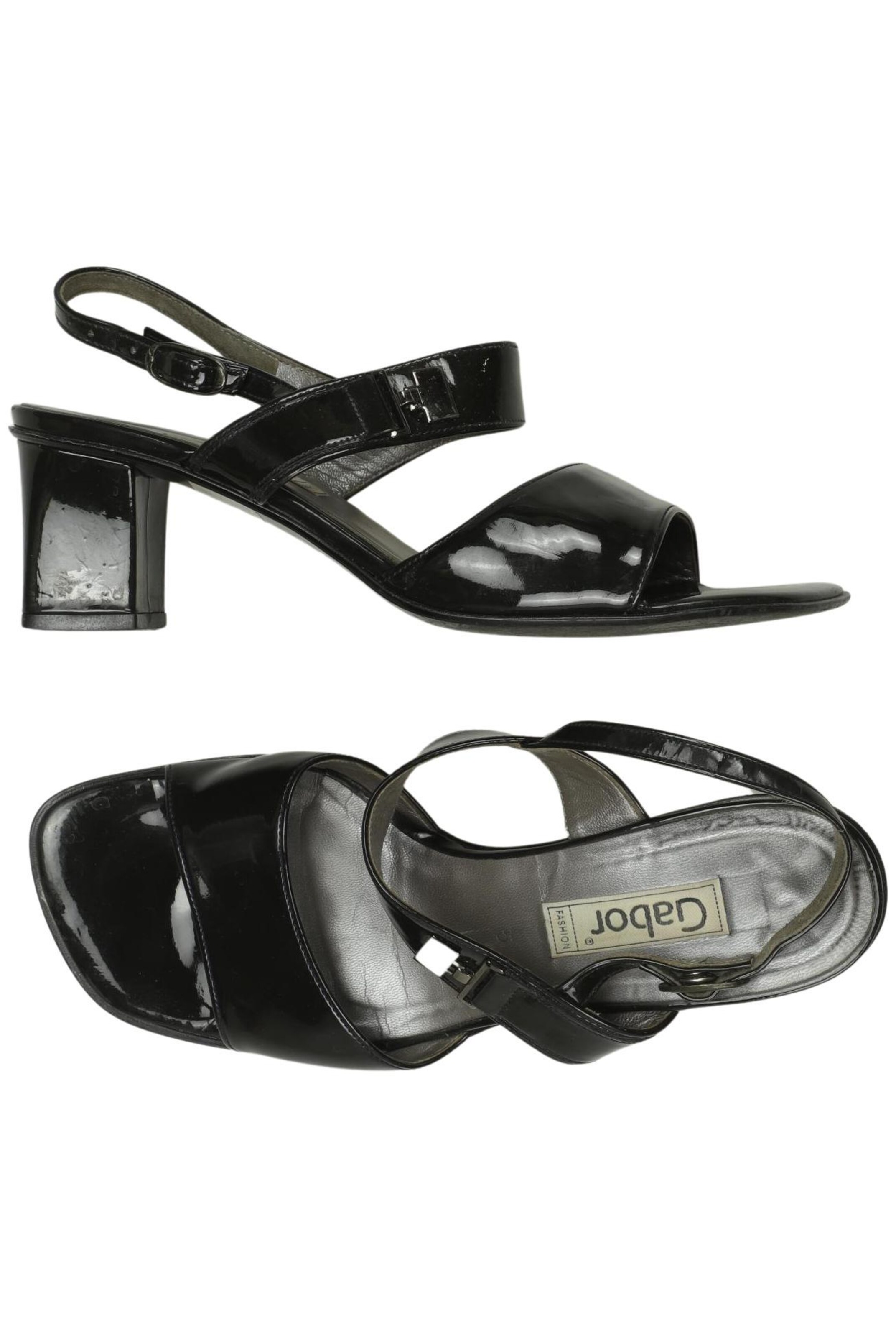 GABOR Sandals & High-Heeled Sandals in 38 in Black: front