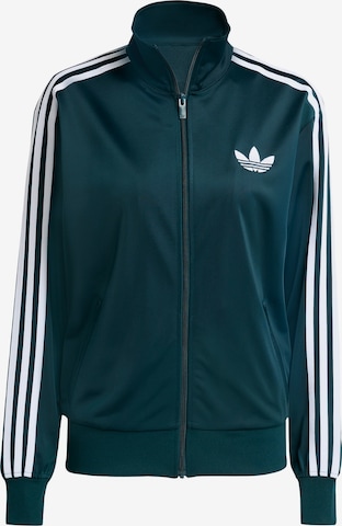ADIDAS ORIGINALS Кофта на молнии 'Adicolor Classic Firebird' в Зеленый: спереди