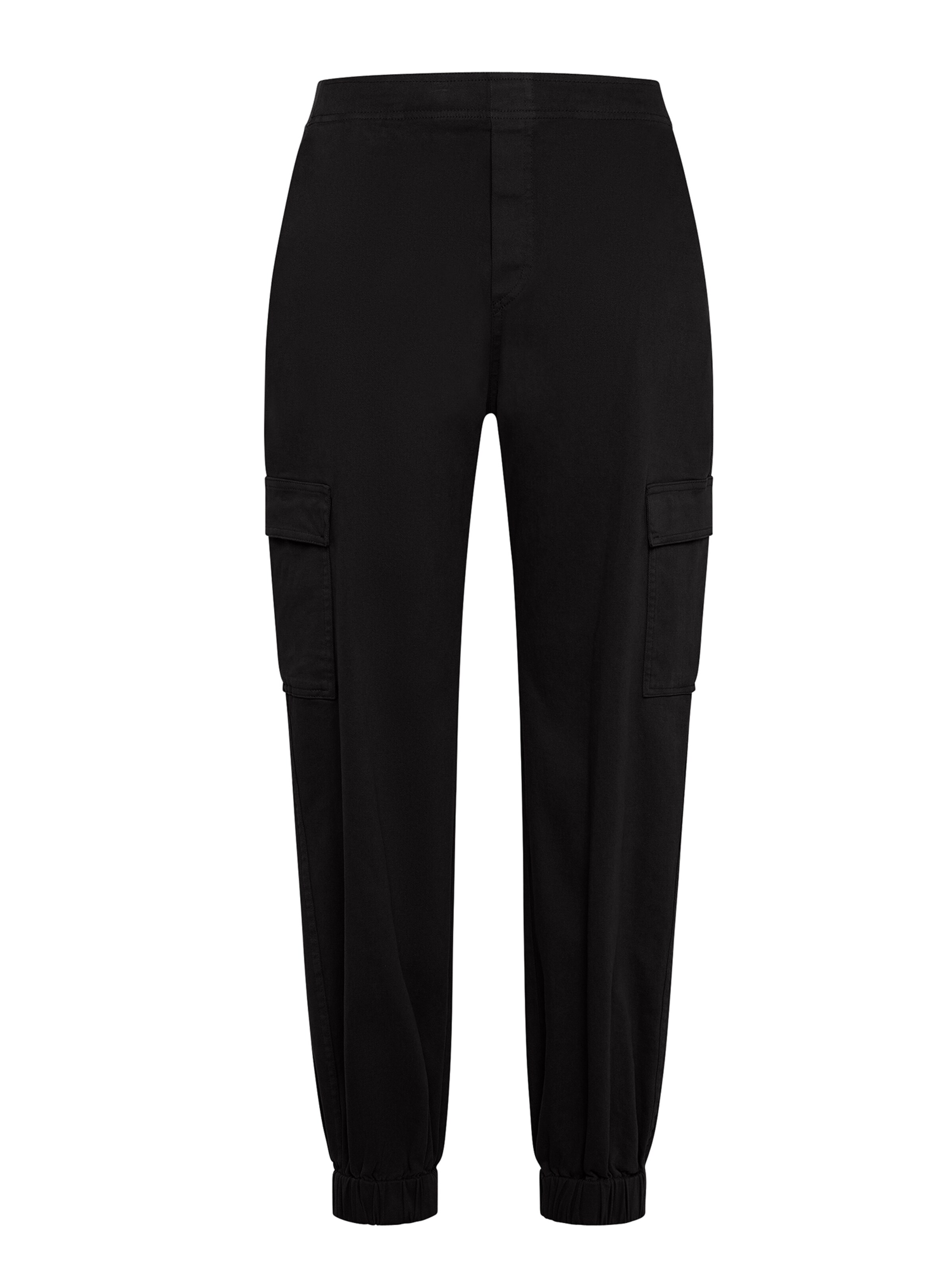DEHA Trousers in Black: front