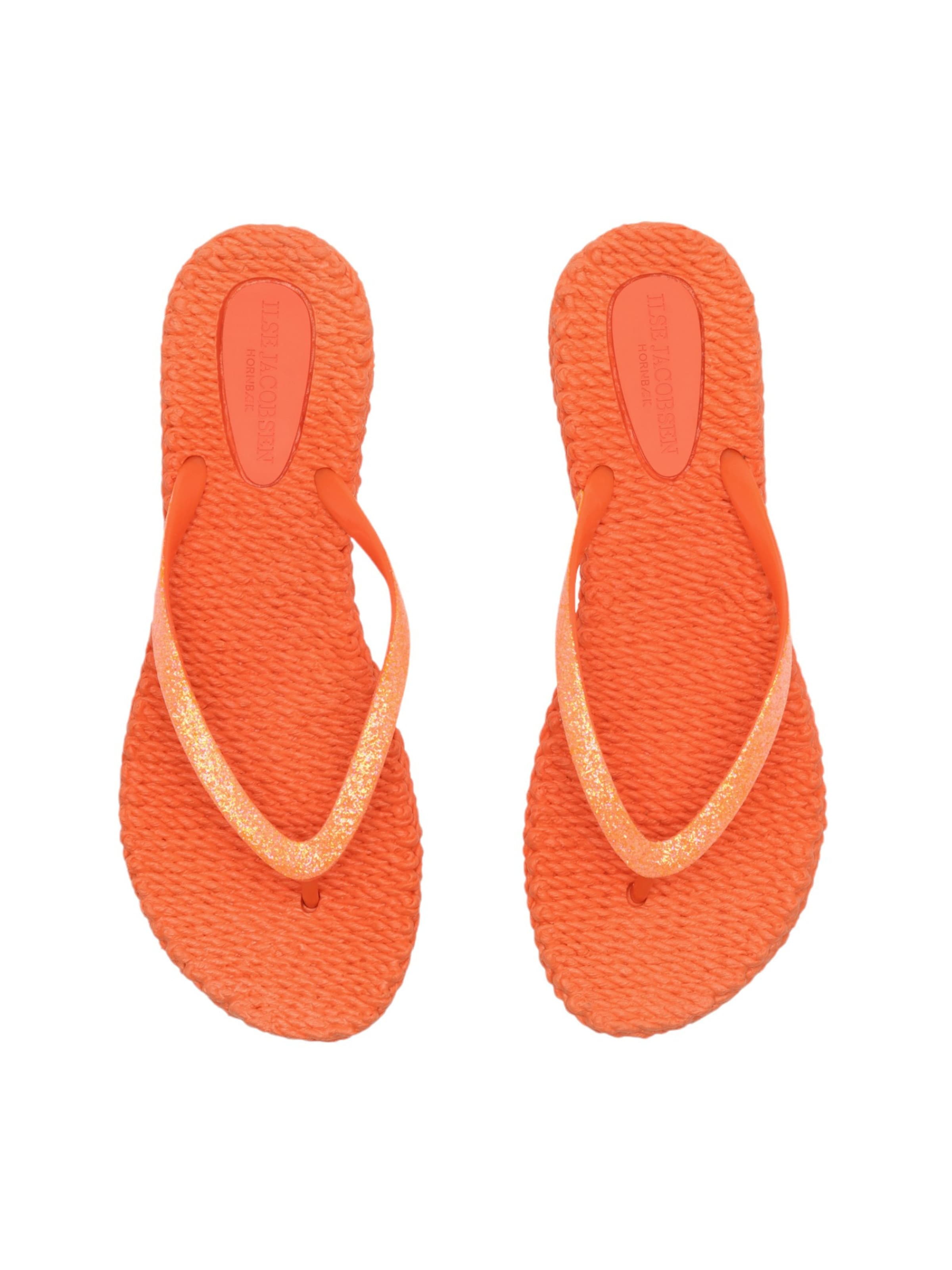 ILSE JACOBSEN Zehentrenner 'Cheerful 01' in Orange