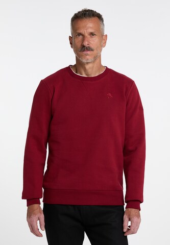 Schmuddelwedda Sweatshirt in Rot: predná strana