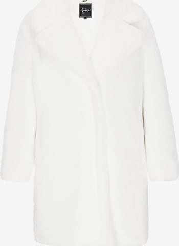 faina Pitkä talvitakki 'Fashion Look' värissä valkoinen: etupuoli